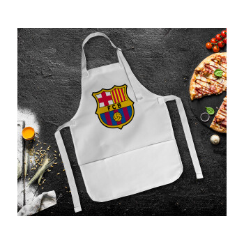 Barcelona FC, Ποδιά Σεφ Ολόσωμη Παιδική (με ρυθμιστικά και 2 τσέπες)