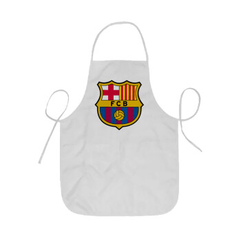 Barcelona FC, Ποδιά Σεφ ολόσωμη κοντή  Παιδική (44x62cm)