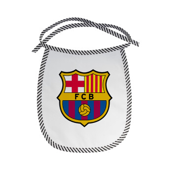 Barcelona FC, Σαλιάρα μωρού αλέκιαστη με κορδόνι Μαύρη
