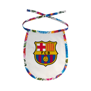 Barcelona FC, Σαλιάρα μωρού αλέκιαστη με κορδόνι Χρωματιστή