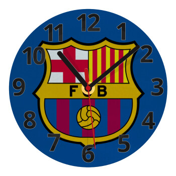 Barcelona FC, Ρολόι τοίχου γυάλινο (20cm)