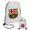 Barcelona FC, Τσάντα πουγκί με μαύρα κορδόνια 45χ35cm (1 τεμάχιο)