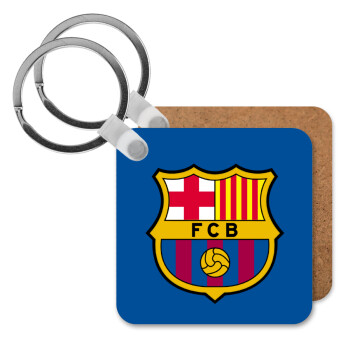 Barcelona FC, Μπρελόκ Ξύλινο τετράγωνο MDF