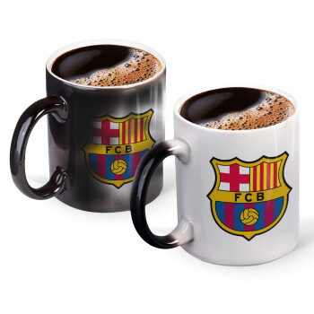 Barcelona FC, Κούπα Μαγική, κεραμική, 330ml που αλλάζει χρώμα με το ζεστό ρόφημα (1 τεμάχιο)