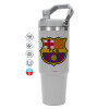 GREY color, 890ml (30oz) stainless Steel Tumbler with Handle