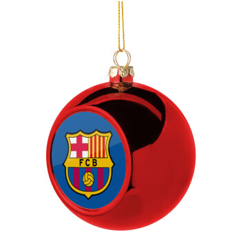 Barcelona FC, Χριστουγεννιάτικη μπάλα δένδρου Κόκκινη 8cm