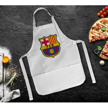 Barcelona FC, Ποδιά Σεφ Ολόσωμη Παιδική (με ρυθμιστικά και 2 τσέπες)