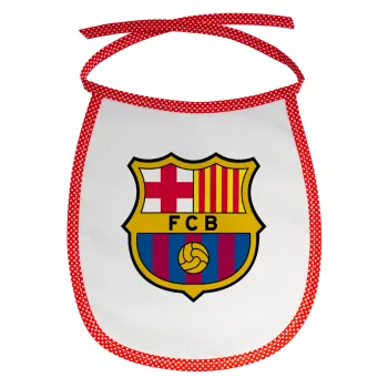 Barcelona FC, Σαλιάρα μωρού αλέκιαστη με κορδόνι Κόκκινη
