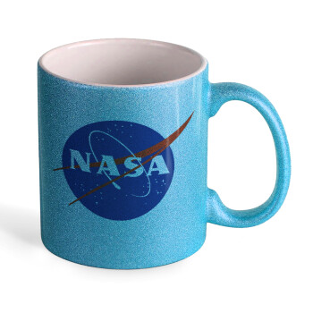Nasa, Κούπα Σιέλ Glitter που γυαλίζει, κεραμική, 330ml