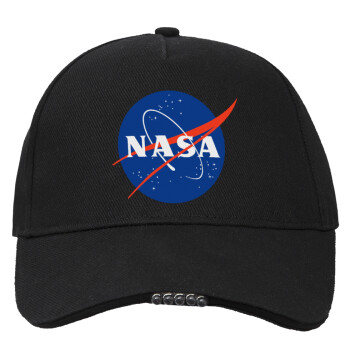 Nasa, Work & Activity LED Light Cap – Perfect for Night & Low Light Conditions (100% COTTON, ADULT, UNISEX)