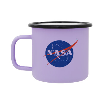 Nasa, Κούπα Μεταλλική εμαγιέ ΜΑΤ Light Pastel Purple 360ml