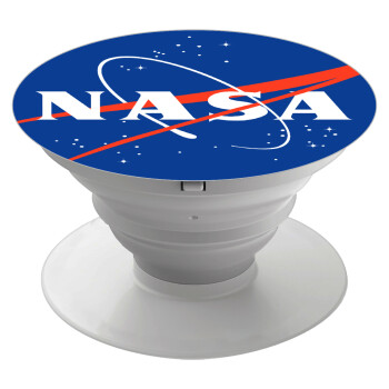 Nasa, Phone Holders Stand  White Hand-held Mobile Phone Holder
