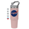 Pink color, 890ml (30oz) stainless Steel Tumbler with Handle