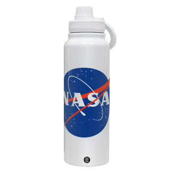 Nasa, 1L Stainless Steel Thermal Bottle with Phone Holder & Double Wall Insulation