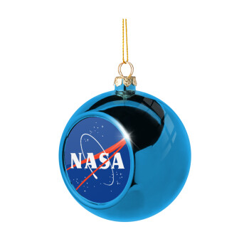 Nasa, Χριστουγεννιάτικη μπάλα δένδρου Μπλε 8cm
