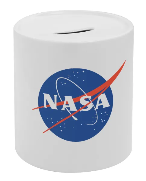 Nasa — Porcelain money box with stopper