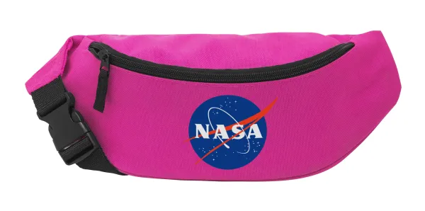 Nasa — Unisex waist bag (banana) in PINK color with 2 pockets