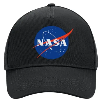 Nasa, Καπέλο Ενηλίκων Ultimate ΜΑΥΡΟ, (100% ΒΑΜΒΑΚΕΡΟ DRILL, ΕΝΗΛΙΚΩΝ, UNISEX, ONE SIZE)