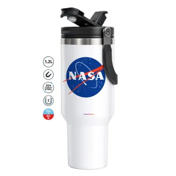 Nasa, Mega Stainless steel Tumbler with lid, double wall 1,2L