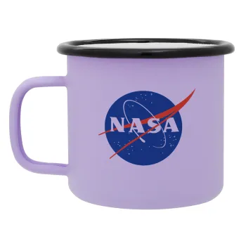 Nasa, Κούπα Μεταλλική εμαγιέ ΜΑΤ Light Pastel Purple 360ml