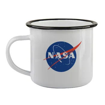 Nasa, Κούπα εμαγιέ με μαύρο χείλος 360ml