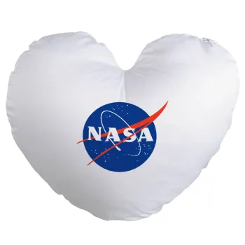 Nasa, Μαξιλάρι καναπέ καρδιά 40x40cm περιέχεται το  γέμισμα
