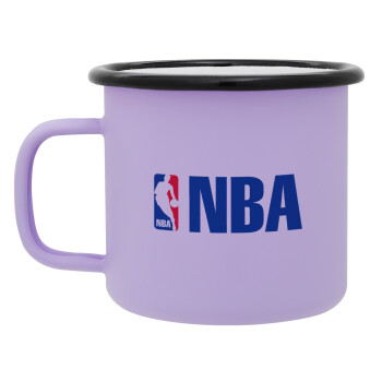 NBA, Κούπα Μεταλλική εμαγιέ ΜΑΤ Light Pastel Purple 360ml