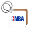 NBA, Μπρελόκ Ξύλινο τετράγωνο MDF