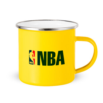 NBA, Κούπα Μεταλλική εμαγιέ Κίτρινη 360ml