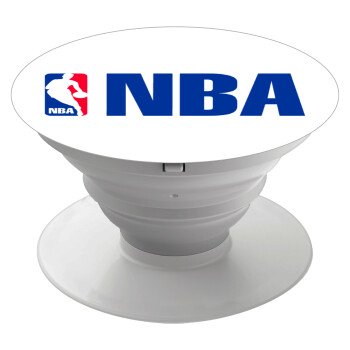 NBA, Pop Socket Λευκό Βάση Στήριξης Κινητού στο Χέρι