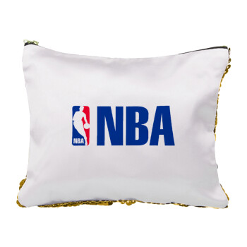 NBA, Τσαντάκι νεσεσέρ με πούλιες (Sequin) Χρυσό