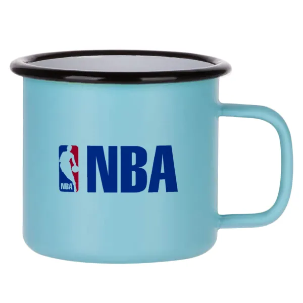 NBA — Κούπα Μεταλλική εμαγιέ ΜΑΤ σιέλ 360ml