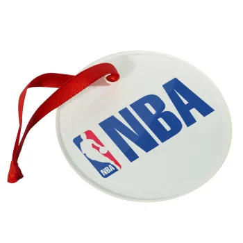 NBA, Στολίδι Χριστουγεννιάτικο στολίδι γυάλινο 9cm
