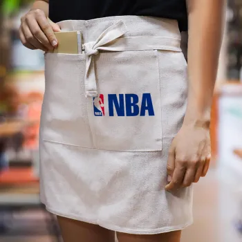 NBA, Ποδιά Μέσης με διπλή τσέπη Barista/Bartender, Beige