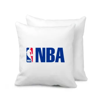 NBA, Μαξιλάρι καναπέ 40x40cm περιέχεται το  γέμισμα