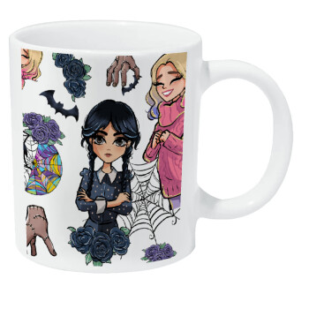 Wednesday and Enid Sinclair, Κούπα Giga, κεραμική, 590ml