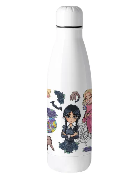 Wednesday and Enid Sinclair — Metal mug thermos (Stainless steel), 500ml