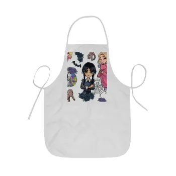 Wednesday and Enid Sinclair, Ποδιά Σεφ ολόσωμη κοντή  Παιδική (44x62cm)