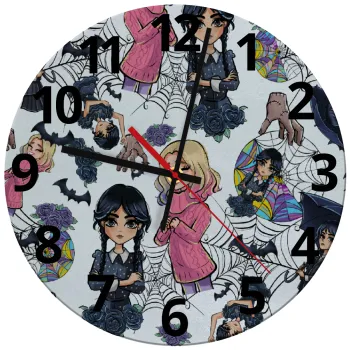 Wednesday and Enid Sinclair, Ρολόι τοίχου γυάλινο (30cm)