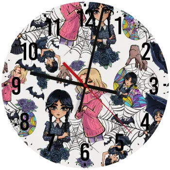 Wednesday and Enid Sinclair, Ρολόι τοίχου ξύλινο (30cm)