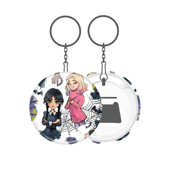 Wednesday and Enid Sinclair, Μπρελόκ μεταλλικό 5cm με ανοιχτήρι