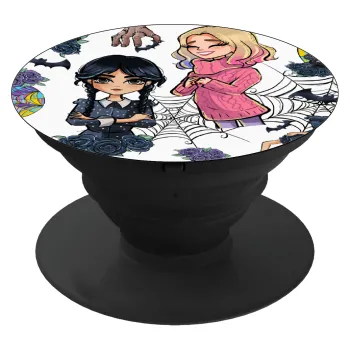 Wednesday and Enid Sinclair, Phone Holders Stand  Μαύρο Βάση Στήριξης Κινητού στο Χέρι