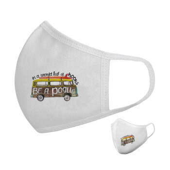 Outerbanks Pogue Life, Μάσκα υφασμάτινη υψηλής άνεσης παιδική (Δώρο πλαστική θήκη)
