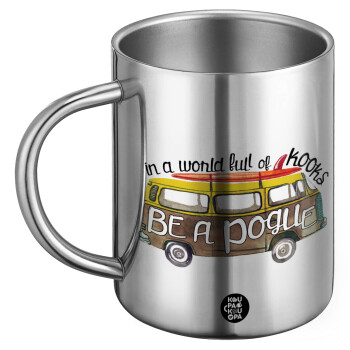 Outerbanks Pogue Life, Ανοξείδωτη Μεταλλική Κούπα 450ml - Διπλού Τοιχώματος