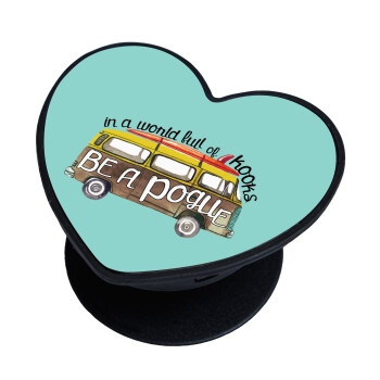 Outerbanks Pogue Life, Phone Holders Stand  καρδιά Μαύρο Βάση Στήριξης Κινητού στο Χέρι