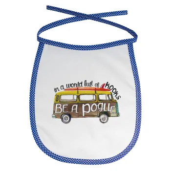 Outerbanks Pogue Life, Σαλιάρα μωρού αλέκιαστη με κορδόνι Μπλε