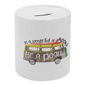 Outerbanks Pogue Life, Κουμπαράς πορσελάνης με τάπα