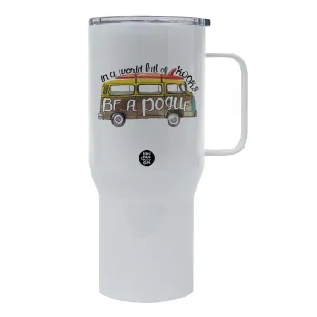 Outerbanks Pogue Life, Tumbler με καπάκι, διπλού τοιχώματος (θερμό) 750L