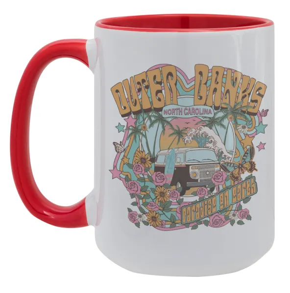 Outerbanks paradise on earth — Mega 15oz Κόκκινη