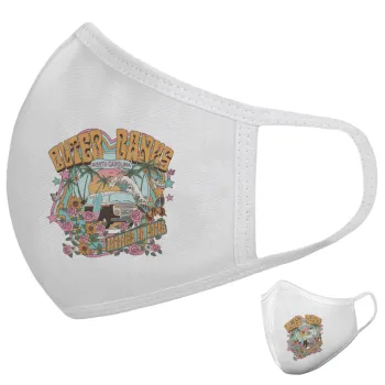 Outerbanks paradise on earth, Μάσκα υφασμάτινη υψηλής άνεσης παιδική (Δώρο πλαστική θήκη)